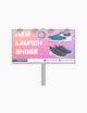 New Launch Shoe Banner